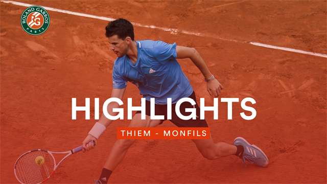 Thiem zaubert sich gegen Monfils ins Viertelfinale Thiem zaubert sich gegen Monfils ins Viertelfinale