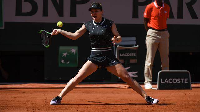 6-1, 6-0 en 45 minutes, Halep n'a pas fait de détail