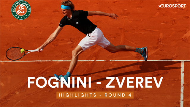 Zverev na een set eenvoudig voorbij Fognini Zverev na een set eenvoudig voorbij Fognini