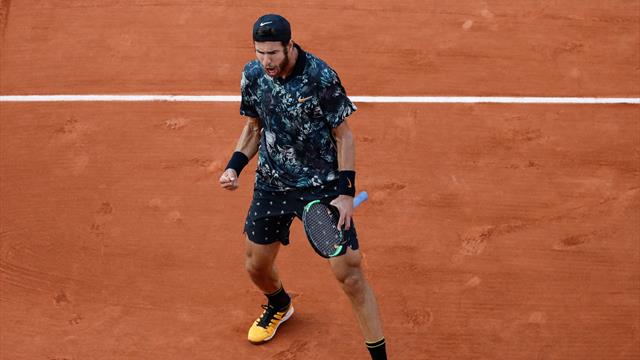 Khachanov passe un palier supplémentaire : le voilà en quart en Grand Chelem
