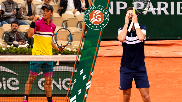 Highlights: Nishikori fightede sejren hjem mod hjemmebanedarlingen Paire Highlights: Nishikori fightede sejren hjem mod hjemmebanedarlingen Paire