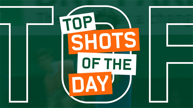 Le top 5 de lundi : les tweeners de Thiem et Djokovic, le réflexe d'Halep ! Le top 5 de lundi : les tweeners de Thiem et Djokovic, le réflexe d'Halep !