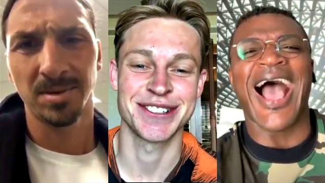 Quand plusieurs stars du foot chambrent un joueur amateur