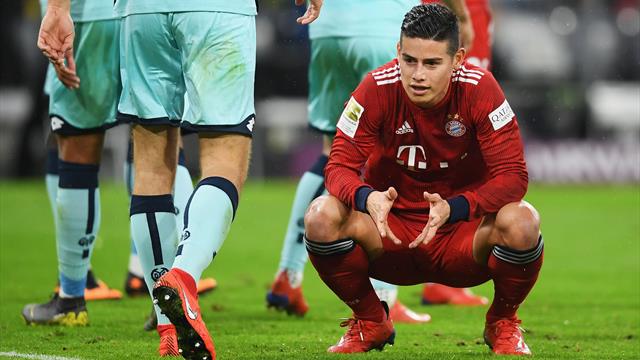 Bedauerlich, dass Bayern den Künstler James nicht brauchen kann