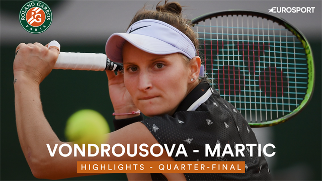 Roland-Garros 2019: Vondrousova-Martic, vídeo resumen del partido Roland-Garros 2019: Vondrousova-Martic, vídeo resumen del partido