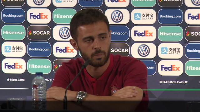 Bernardo Silva : "Rendre les Portugais heureux en remportant ce trophée" Bernardo Silva : "Rendre les Portugais heureux en remportant ce trophée"