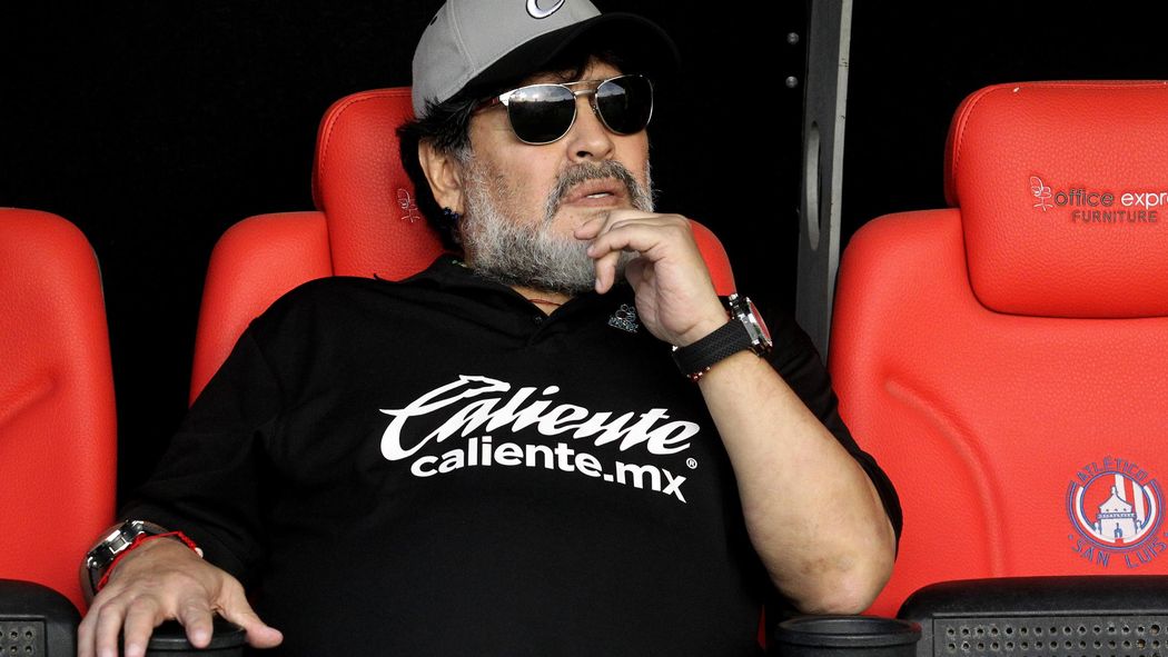 Image result for images of Diego Maradona steps down as Sinaloa Dorados manager in Mexico