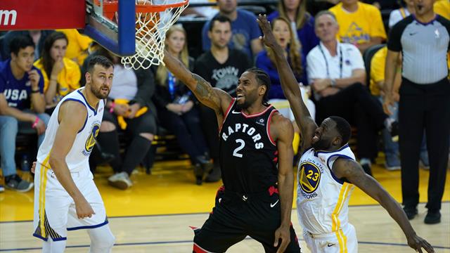 Les Raptors n'ont pas raté le coche contre des Warriors diminués