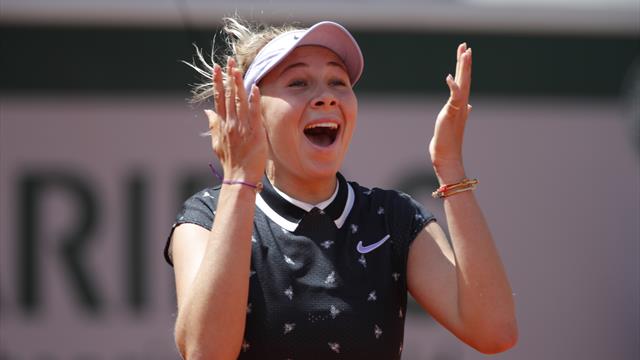 "Anisimova est aussi précoce qu'Hingis ou que Serena" "Anisimova est aussi précoce qu'Hingis ou que Serena"