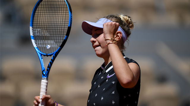 17-åringen Anisimova til semifinale i Roland-Garros