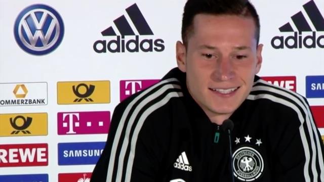 Draxler über Sané-Gerüchte: "Begrüße ihn mit Mia san Mia" Draxler über Sané-Gerüchte: "Begrüße ihn mit Mia san Mia"