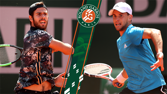 Highlights: Thiem udraderede russiske Khachenov i kvartfinalen Highlights: Thiem udraderede russiske Khachenov i kvartfinalen