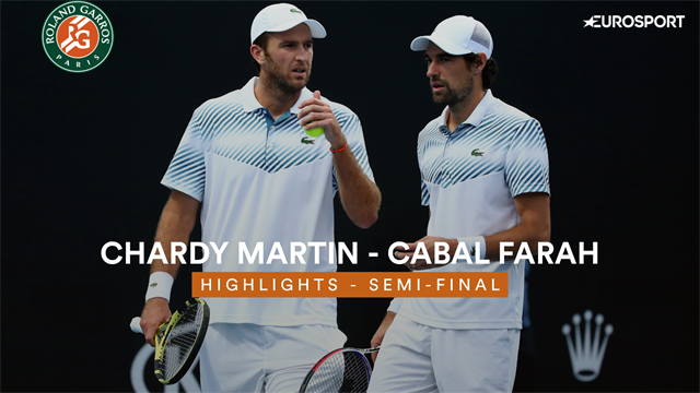 Les coups de fusil de Chardy, les volées de Martin : le double français se hisse en finale Les coups de fusil de Chardy, les volées de Martin : le double français se hisse en finale