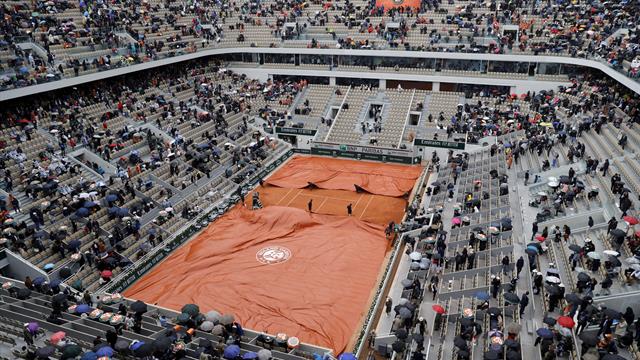 La pluie et le vent ont gagné, Djokovic - Thiem ne reprendra pas