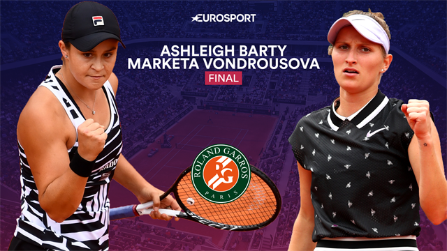 Roland-Garros 2019 (Final), Barty-Vondrousova: Dos nuevas estrellas en lucha por el título (15:00) Roland-Garros 2019 (Final), Barty-Vondrousova: Dos nuevas estrellas en lucha por el título (15:00)
