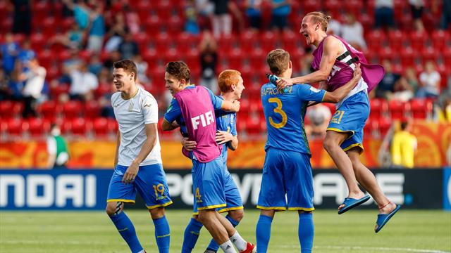 Украина вышла в полуфинал чемпионата мира U-20 и сыграет с Италией