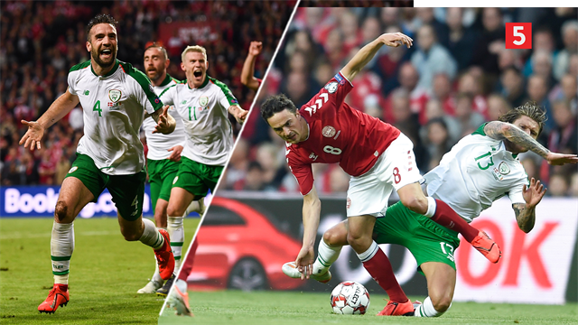 Highlights: Shane Duffy kylede en kold spand vand i hovedet på Danmark efter sen udligning Highlights: Shane Duffy kylede en kold spand vand i hovedet på Danmark efter sen udligning