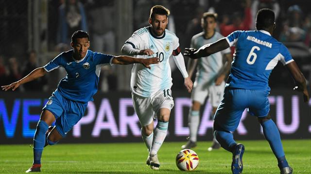 Messi et l'Argentine s'amusent contre le Nicaragua