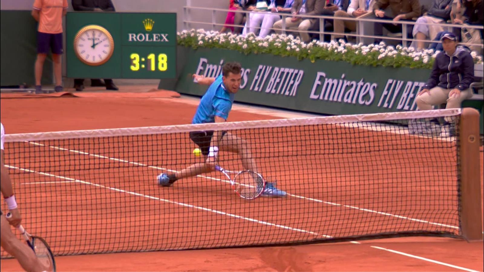 VIDEO - French Open 2019: 'No way!' - Dominic Thiem ...