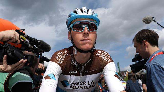 Bardet "satisfait" du chrono et compatissant avec Froome