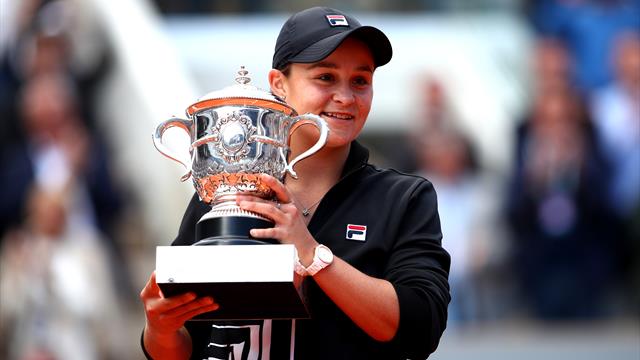 Barty wins French Open with victory over Vondrousova