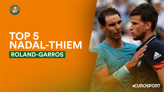 Avec eux, c'est feu d'artifice garanti : Le Top 5 points des duels Nadal - Thiem Avec eux, c'est feu d'artifice garanti : Le Top 5 points des duels Nadal - Thiem