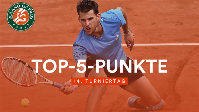 Thiem spielt überirdisch am Netz: Die Top-5-Punkte des Tages Thiem spielt überirdisch am Netz: Die Top-5-Punkte des Tages