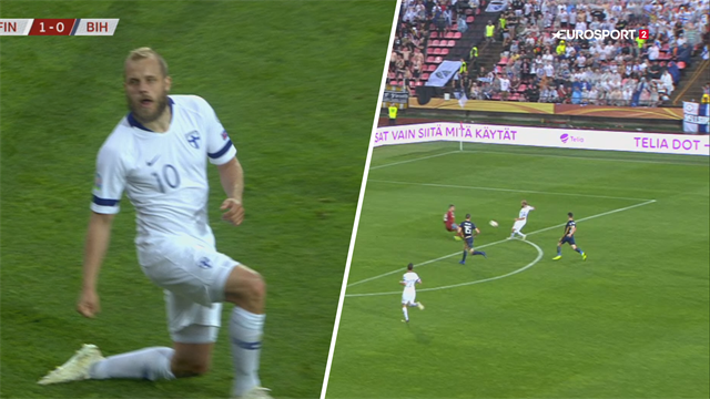 Highlights: Pukki pløkkede pointene Finlands vej i kæmpe vandpantomime med Bosnien Highlights: Pukki pløkkede pointene Finlands vej i kæmpe vandpantomime med Bosnien