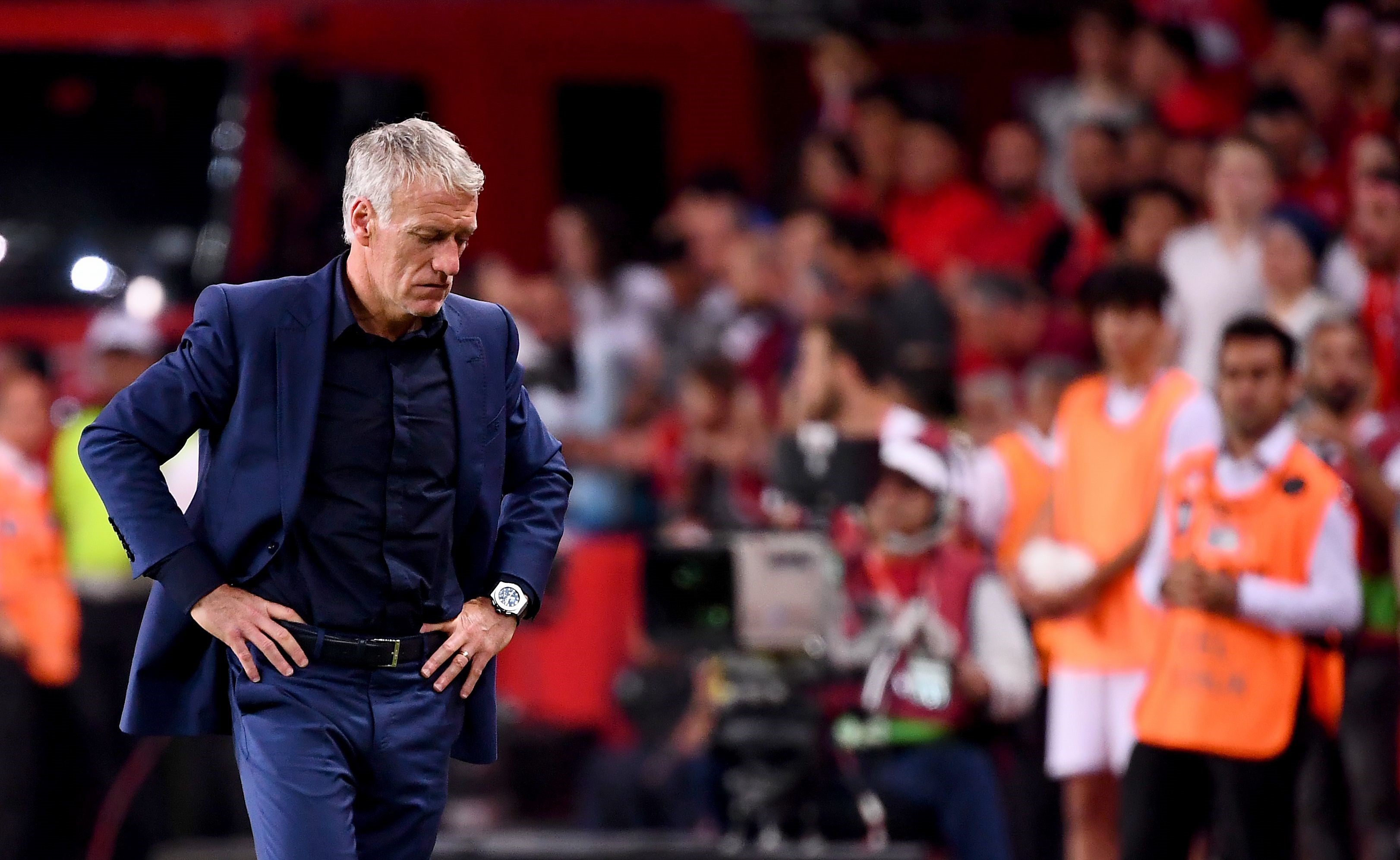 Didier Deschamps lors de Turquie - France