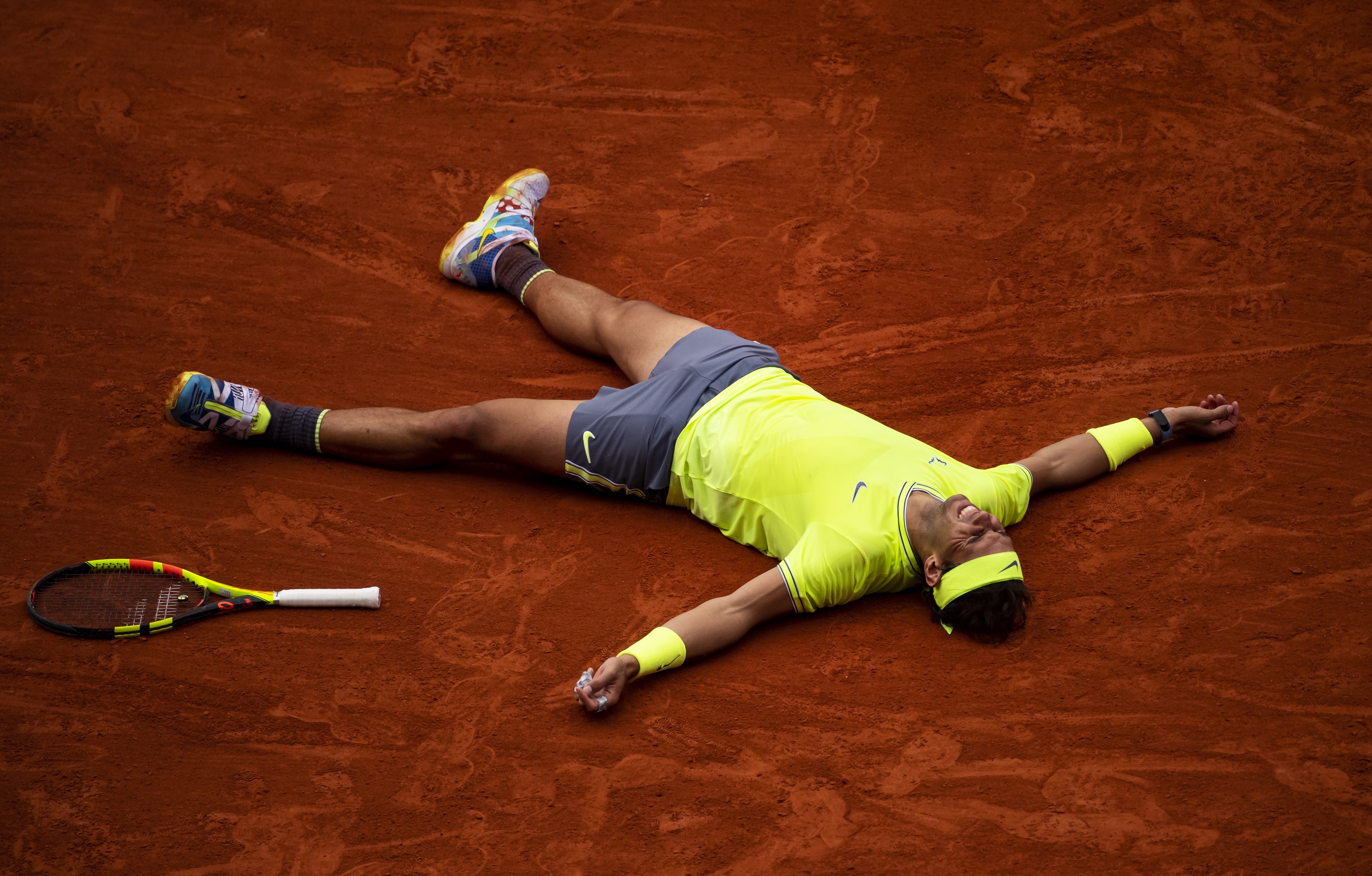 Rafael Nadal, 12. Roland Garros şampiyonluğunu kazanmasının ardından