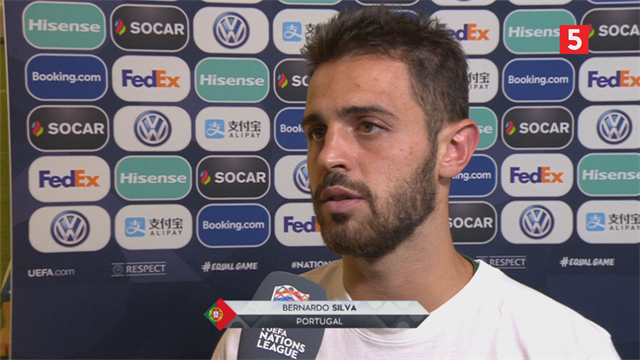 Bernardo Silva: Vi er et fantastisk hold med en fantastisk manager Bernardo Silva: Vi er et fantastisk hold med en fantastisk manager