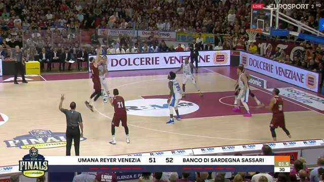 Tripla senza senso di Austin Daye, che tiene in partita Venezia Tripla senza senso di Austin Daye, che tiene in partita Venezia