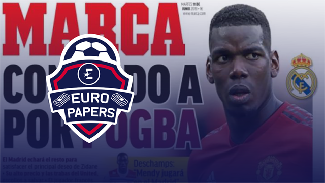 Euro Papers: Real Madrid now "all in" for Pogba Euro Papers: Real Madrid now "all in" for Pogba