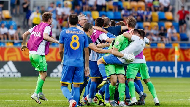 Украина победила Италию и вышла в финал молодежного ЧМ