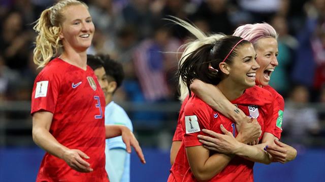 Sublime USA demolish Thailand 13-0 on historic night in Women's World Cup