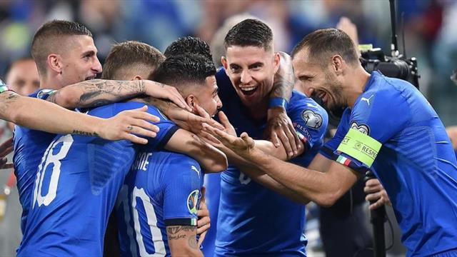 2-1. Italia remonta a Bosnia y marcha con paso firme hacia la Eurocopa