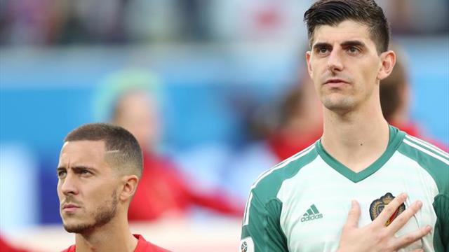Courtois: "El vestuario va a recibir a Hazard con los brazos abiertos"