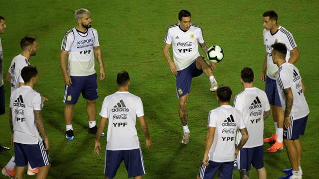 Di María gana terreno en el entrenamiento y se perfila como titular