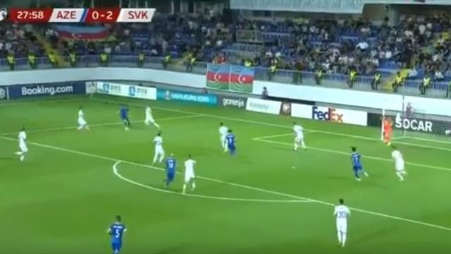 Экс-игрок «Зенита» и молодежной сборной России забил крутой мяч Словакии