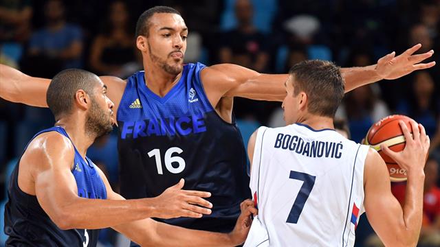 Gobert et Batum de retour, grande première de Ntilikina