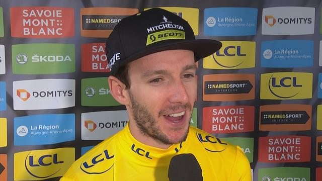 Yates a bit surprised to find himself in yellow Yates a bit surprised to find himself in yellow