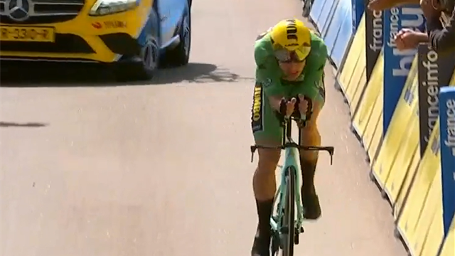 Wout Van Aert devastante! Il belga domina la cronometro con una prova eccezionale Wout Van Aert devastante! Il belga domina la cronometro con una prova eccezionale