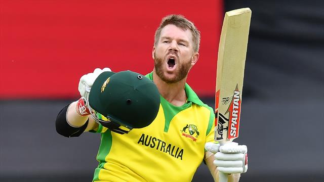 Warner hits century as Australia beat Pakistan