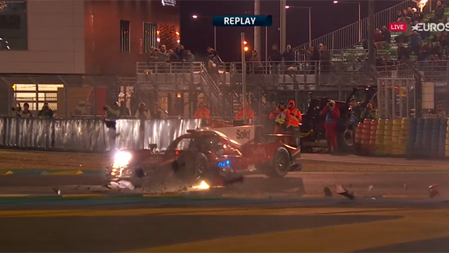 24 Horas de Le Mans 2019: El tremendo accidente de Conway, el otro Toyota que aspira al título 24 Horas de Le Mans 2019: El tremendo accidente de Conway, el otro Toyota que aspira al título
