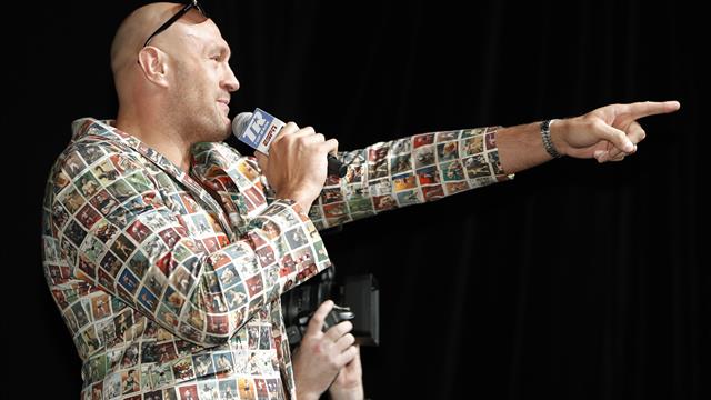 Tyson Fury in good spirits as build up to Tom Schwarz fight continues
