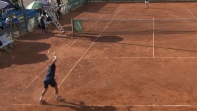 Kleinholz deluxe: Tennis-Profi rastet komplett aus