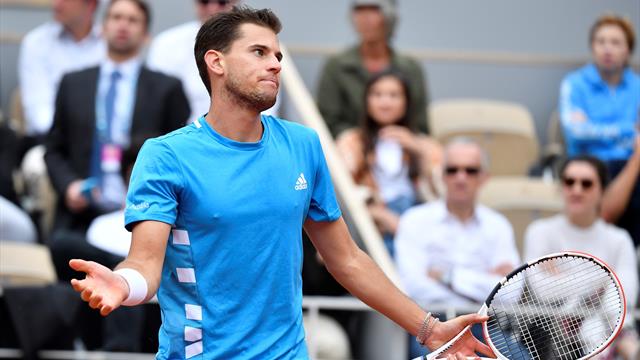 Energielevel "auf null": Thiem ging auf dem Zahnfleisch