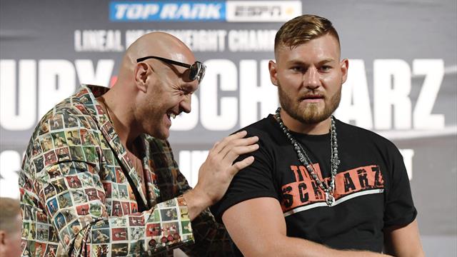 Fury promet de "botter les fesses" de Schwarz