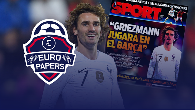 Euro Papers: Griezmann move to Barcelona ‘agreed’ in further humiliation for United Euro Papers: Griezmann move to Barcelona ‘agreed’ in further humiliation for United