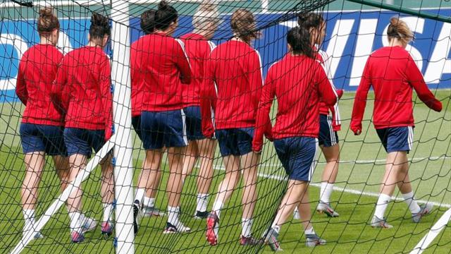 Virginia Torrecilla, única ausente en el entrenamiento
